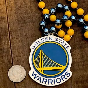 Vintage Golden State Warriors Beads Necklace NBA product